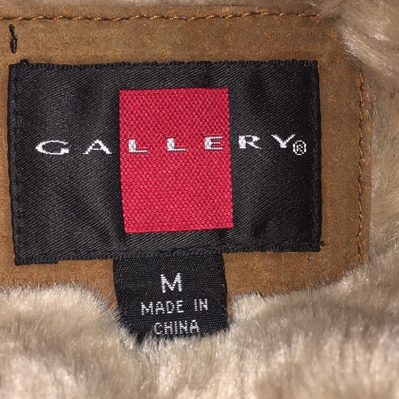 Vintage 90’s Leather Shag Coat - Picture 4 of 4